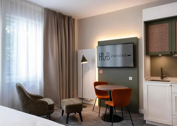 Hotel apartamentowy Hub St Georg 4*